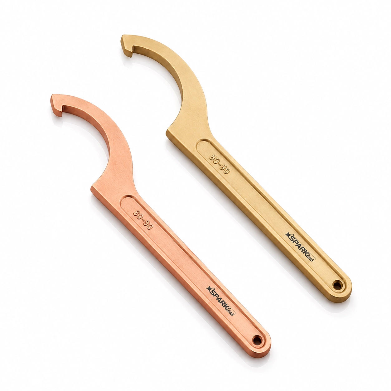 Non-Sparking BeCu Hook Wrench 343 mm